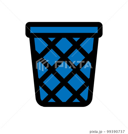 Basket icon line isolated on white background. Black flat thin icon on modern outline style. Linear symbol and editable stroke. Simple and pixel perfect stroke vector illustration. Basket icon line isolated on white background. Black flat thin icon on modern outline style. Linear symbol and editable stroke. Simple and pixel perfect stroke vector illustration. 99390737