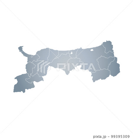 鳥取県と市町村地図