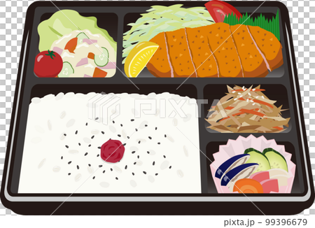 Tonkatsu box lunch 99396679