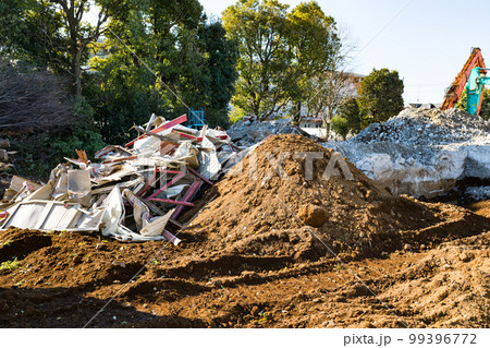 解体工事現場 産業廃棄物 解体工事現場 産業廃棄物 99396772