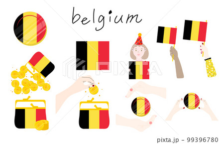 ベルギー ベルギーの ユーロ 99396780