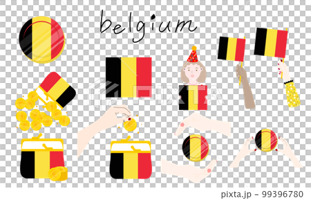ベルギー ベルギーの ユーロ 99396780