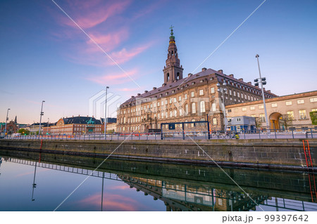 Cityscape of downtown Copenhagen city skyline in Denmark Cityscape of downtown Copenhagen city skyline in Denmark 99397642