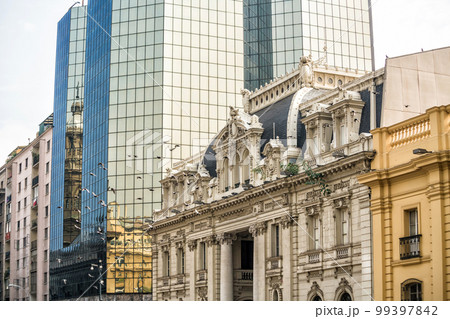 Plaza de las Armas square in Santiago 99397842