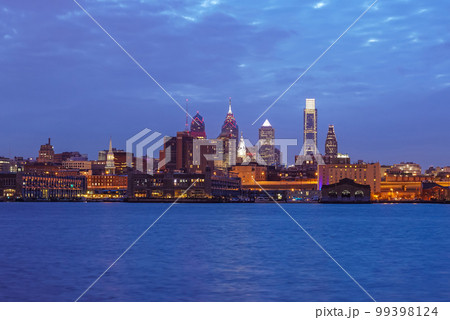 Philadelphia skyline Philadelphia skyline 99398124