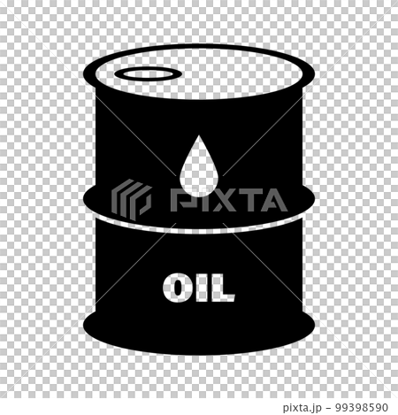 Oil tank silhouette icon. fuel tank. energy industry. vector. 99398590