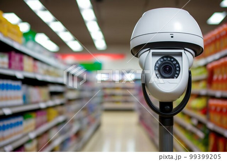 Security CCTV camera. Generative AI 99399205