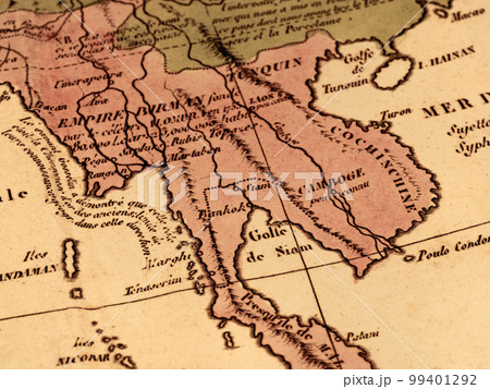 古地図　インドシナ半島 99401292