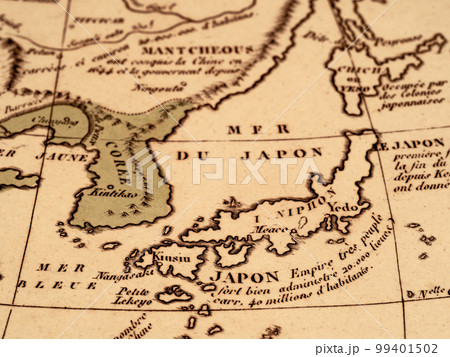 古地図 日本と東アジア 古地図 日本と東アジア 99401502