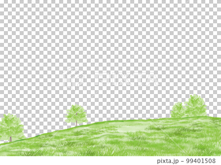 初夏の田舎のイメージ 水彩 初夏の田舎のイメージ 水彩 99401508