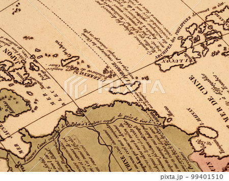 古地図　中国と台湾 99401510