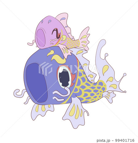 コイノボリ仲良し親子 コイノボリ仲良し親子 99401716