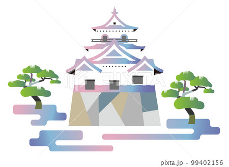 彦根城　メルヘン的な風景 99402156