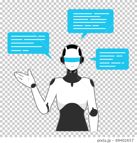 使用人工智能聊天和引導的機器人 99402657