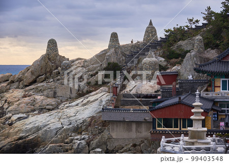 Haedong Yonggungsa Buddhist temple in Gijang-gun, Busan, South Korea 99403548