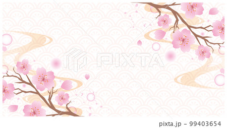 春 桜 背景 春 桜 背景 99403654