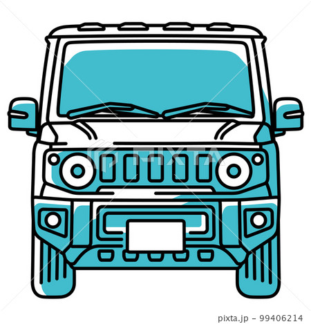 軽自動車SUVのフロント 99406214