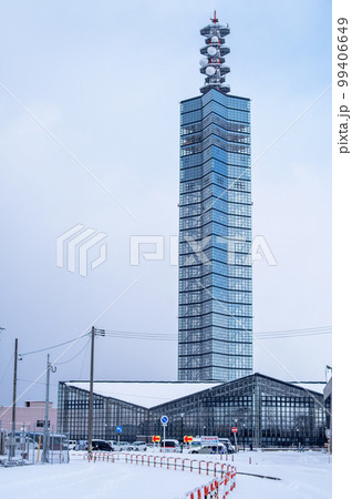 冬のポートタワーセリオン　秋田港 99406649