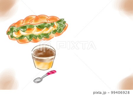 彼の好きだったクロワッサンサンド 99406928