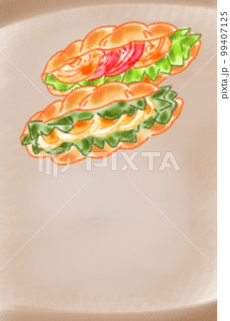 彼の好きなクロワッサンサンド 99407125