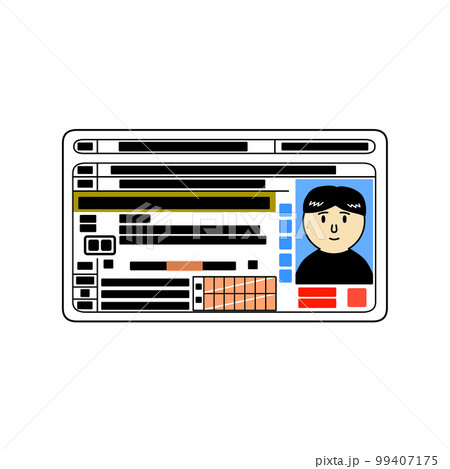 運転免許証（ゴールド免許） 99407175