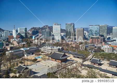 Deoksugung royal palace of Joseon dynasty in Seoul South Korea Deoksugung royal palace of Joseon dynasty in Seoul South Korea 99408519