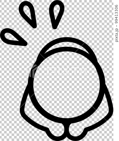 謝る人のイラスト 謝る人のイラスト 99413306