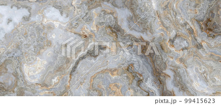 White marble curly background 99415623