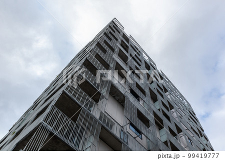 Modern business district in Oslo, Norway 99419777