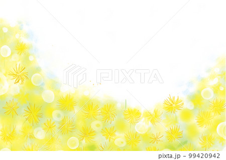 タンポポの花畑 タンポポの花畑 99420942