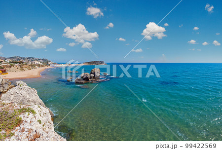 Sea beach near Rocca di San Nicola, Agrigento, Sicily, Italy Sea beach near Rocca di San Nicola, Agrigento, Sicily, Italy 99422569