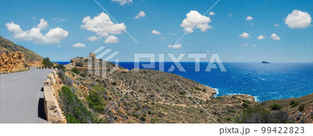 Summer sea coast landscape (Spain). 99422823