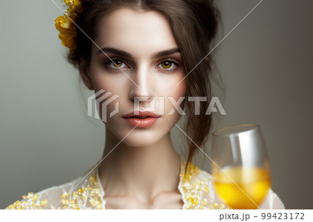 綺麗な女性のポートレート 99423172