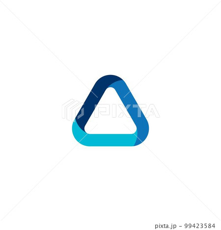 Abstract triangle logo 99423584