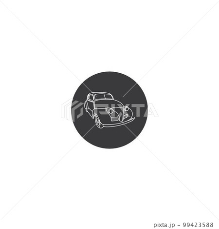 vintage car icon. vintage car icon. 99423588