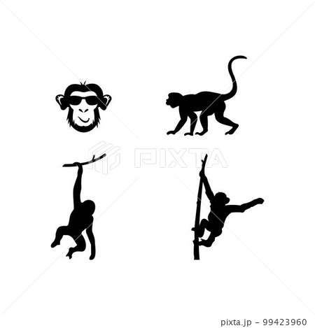Monkey logo Monkey logo 99423960