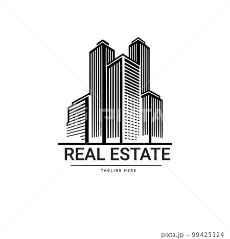 Real estate logo design template 99425124