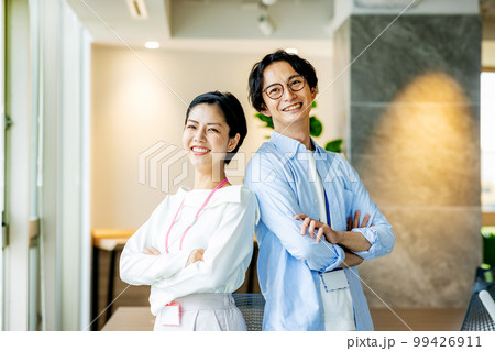 男女　ベンチャー企業　撮影協力「＋SHIFT NOGIZAKA」 99426911