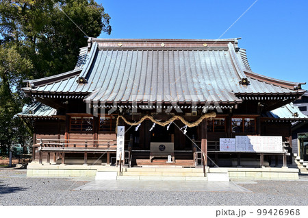 焼津神社　拝殿 99426968