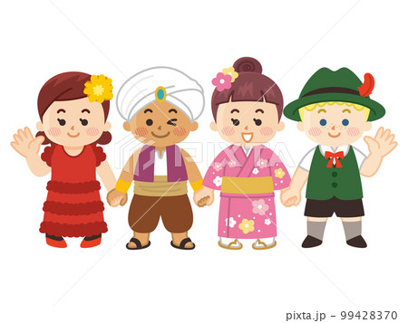 手を繋ぐ世界の子供たち 人種 国籍 平和 手を繋ぐ世界の子供たち 人種 国籍 平和 99428370