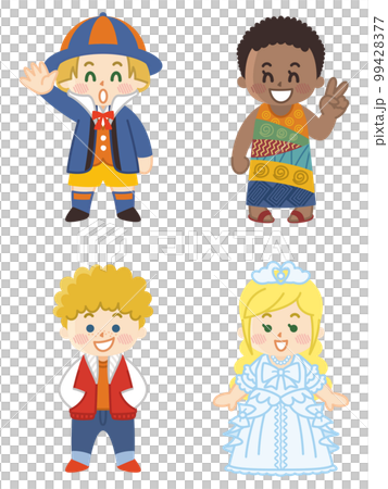 世界的孩子，種族，國籍，和平 99428377