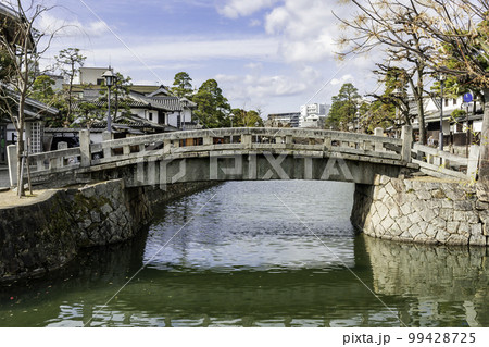 倉敷美観地区　中橋　岡山県倉敷市 99428725