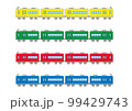 電車のイラストセット 99429743