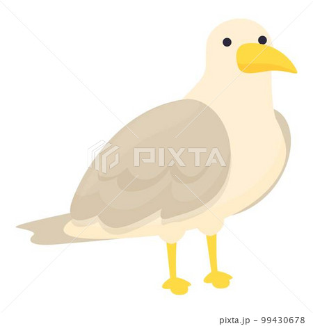 Seagull icon cartoon vector. Sea bird. Marine fly Seagull icon cartoon vector. Sea bird. Marine fly 99430678