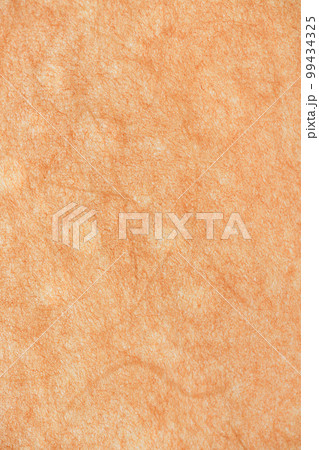 異種和紙重ねによる背景素材(柿色) 異種和紙重ねによる背景素材(柿色) 99434325