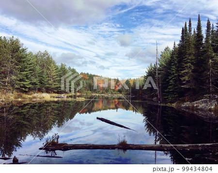 カナダアルゴンキン州立公園の湖 カナダアルゴンキン州立公園の湖 99434804