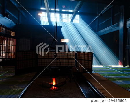 木曽路 中仙道 妻籠宿風景 脇本陣奥谷 木曽路 中仙道 妻籠宿風景 脇本陣奥谷 99436602