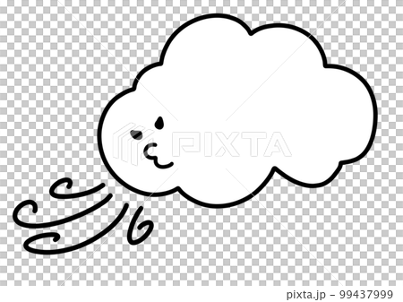 北風手繪插畫 北風手繪插畫 99437999