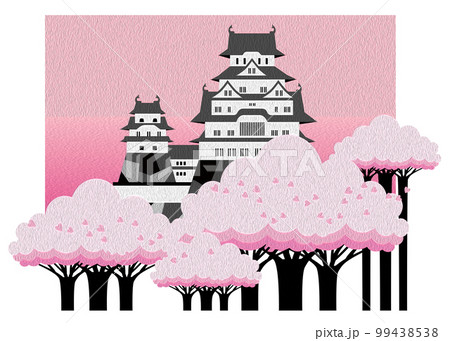 姫路城(油彩風のタッチ) 姫路城(油彩風のタッチ) 99438538