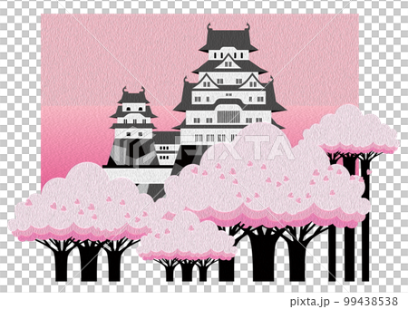 姫路城(油彩風のタッチ) 姫路城(油彩風のタッチ) 99438538